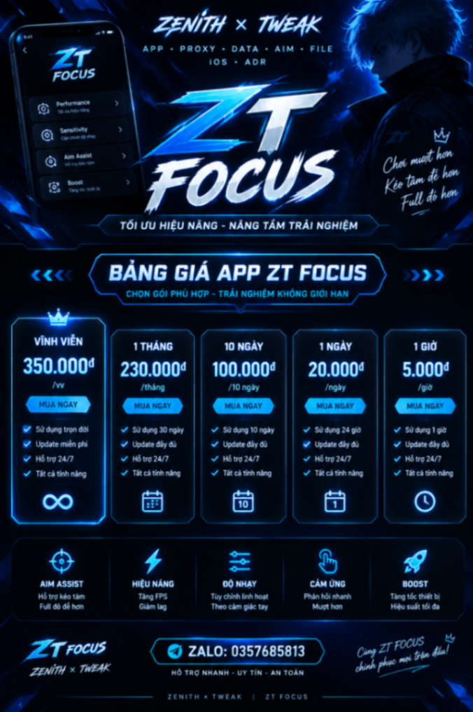     ZT FOCUS — App / Gaming