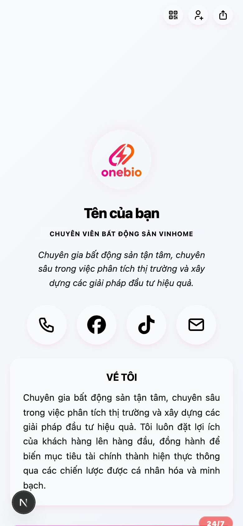 Tối giản (Màu trắng)