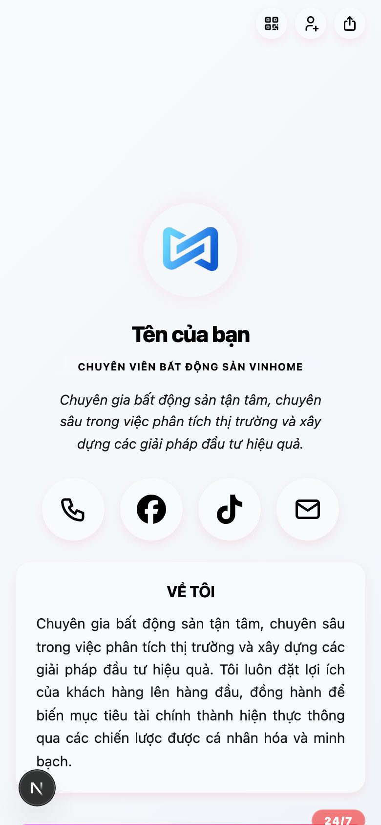 Tối giản (Màu trắng)