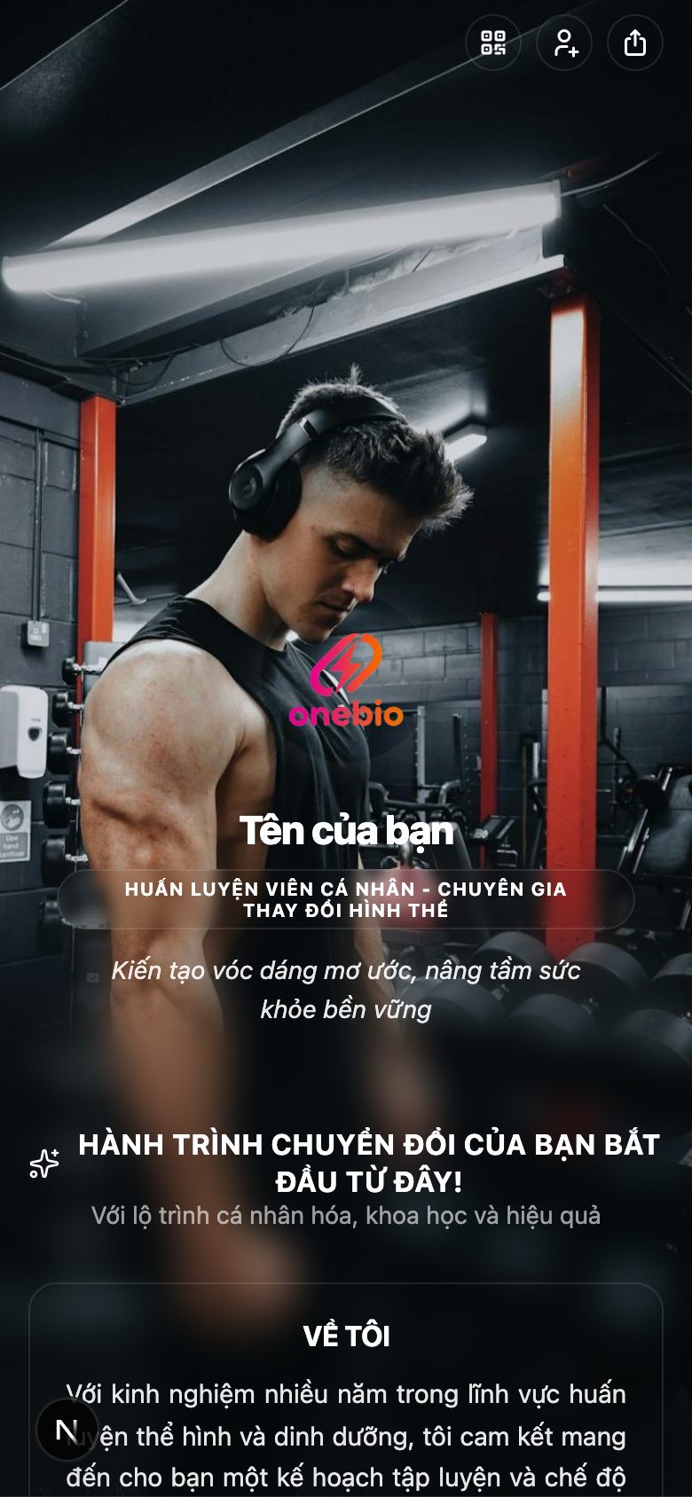 Huấn Luyện Viên Thể Hình