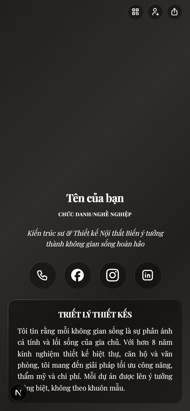 Kiến Tạo Không Gian