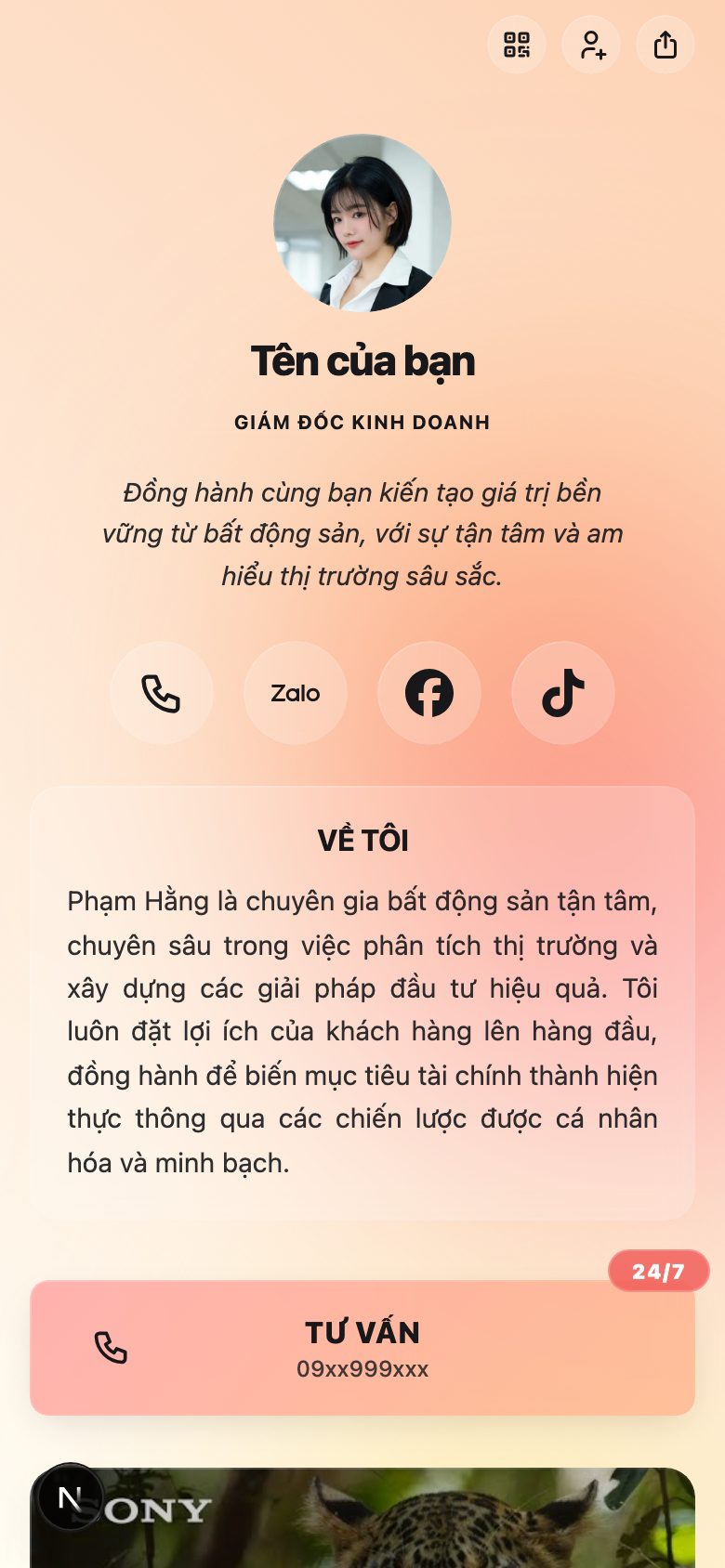 Sale bất động sản 01