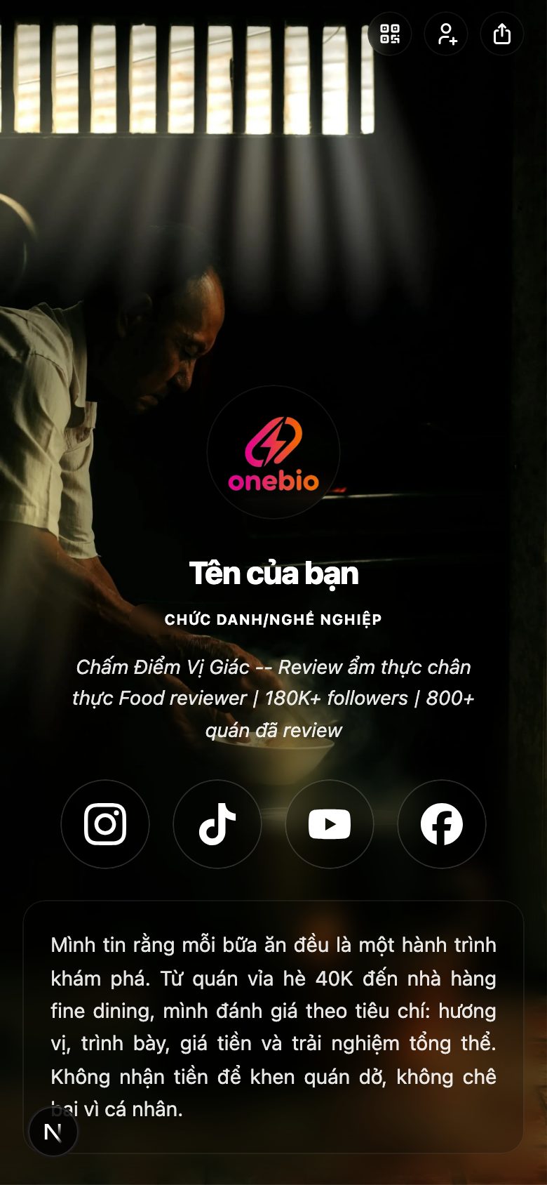 Chấm Điểm Vị Giác