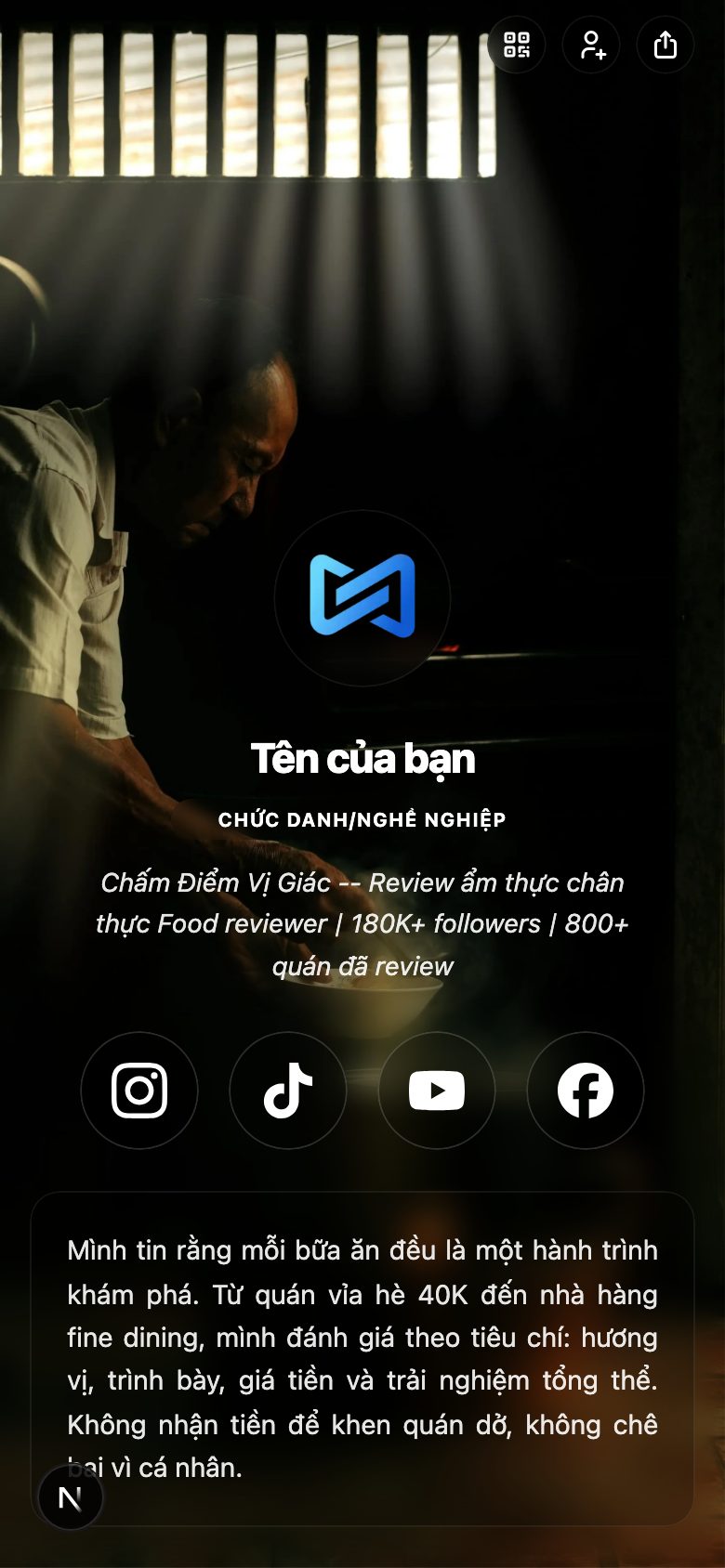 Chấm Điểm Vị Giác