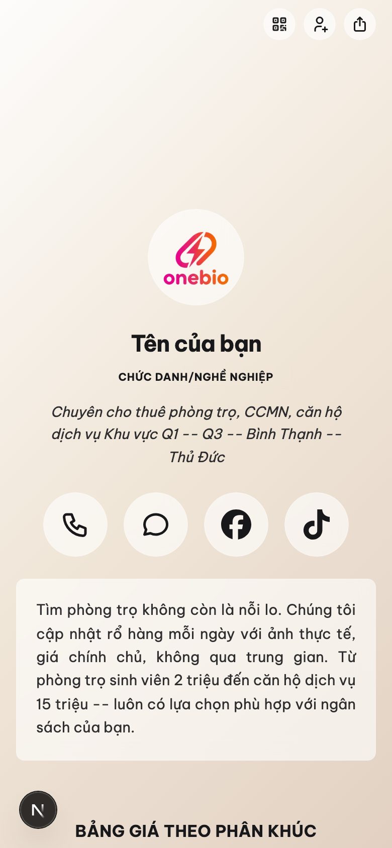 Môi giới cho thuê bđs