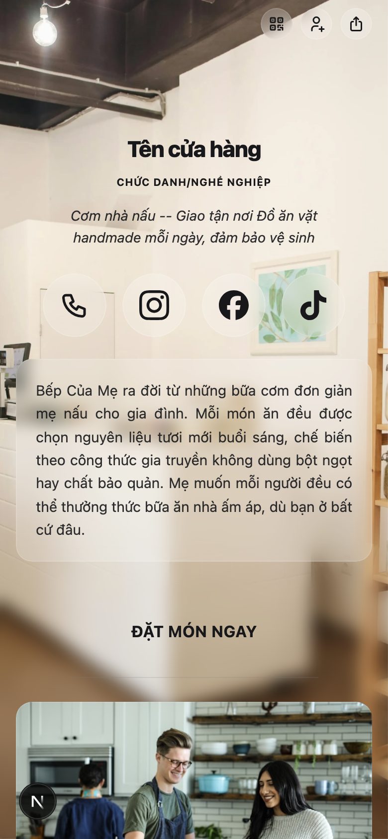 Bếp Của Mẹ