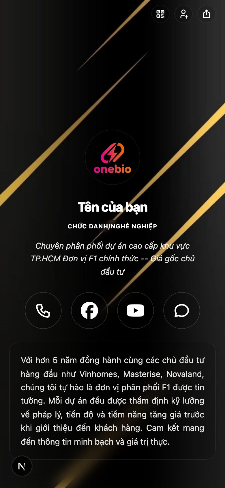 Sale BĐS giới thiệu dự án