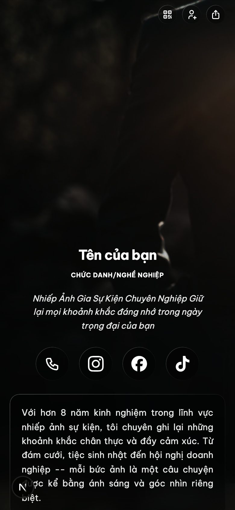 Ống Kính Khoảnh Khắc