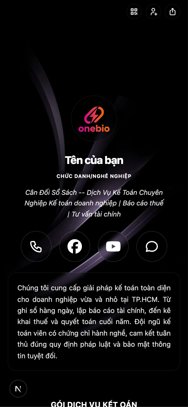 Dịch vụ kế toán & thuế