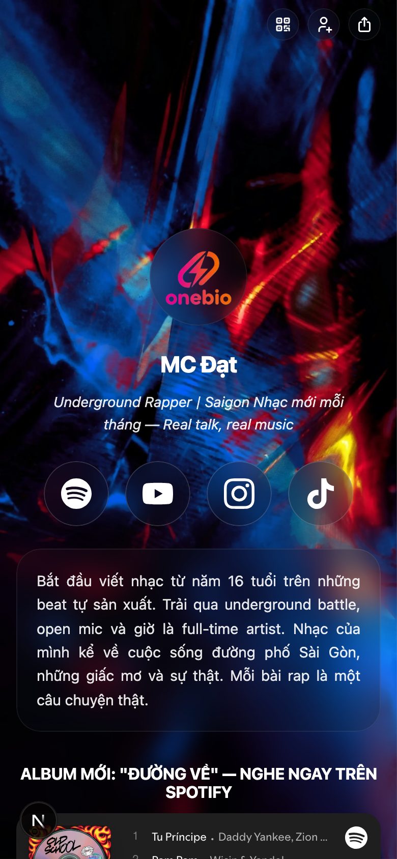 Rapper / Hip-hop artist