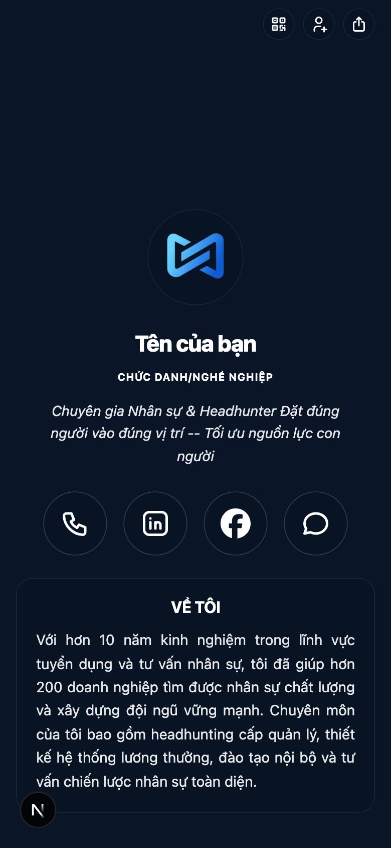 Chuyên gia nhân sự / Headhunter