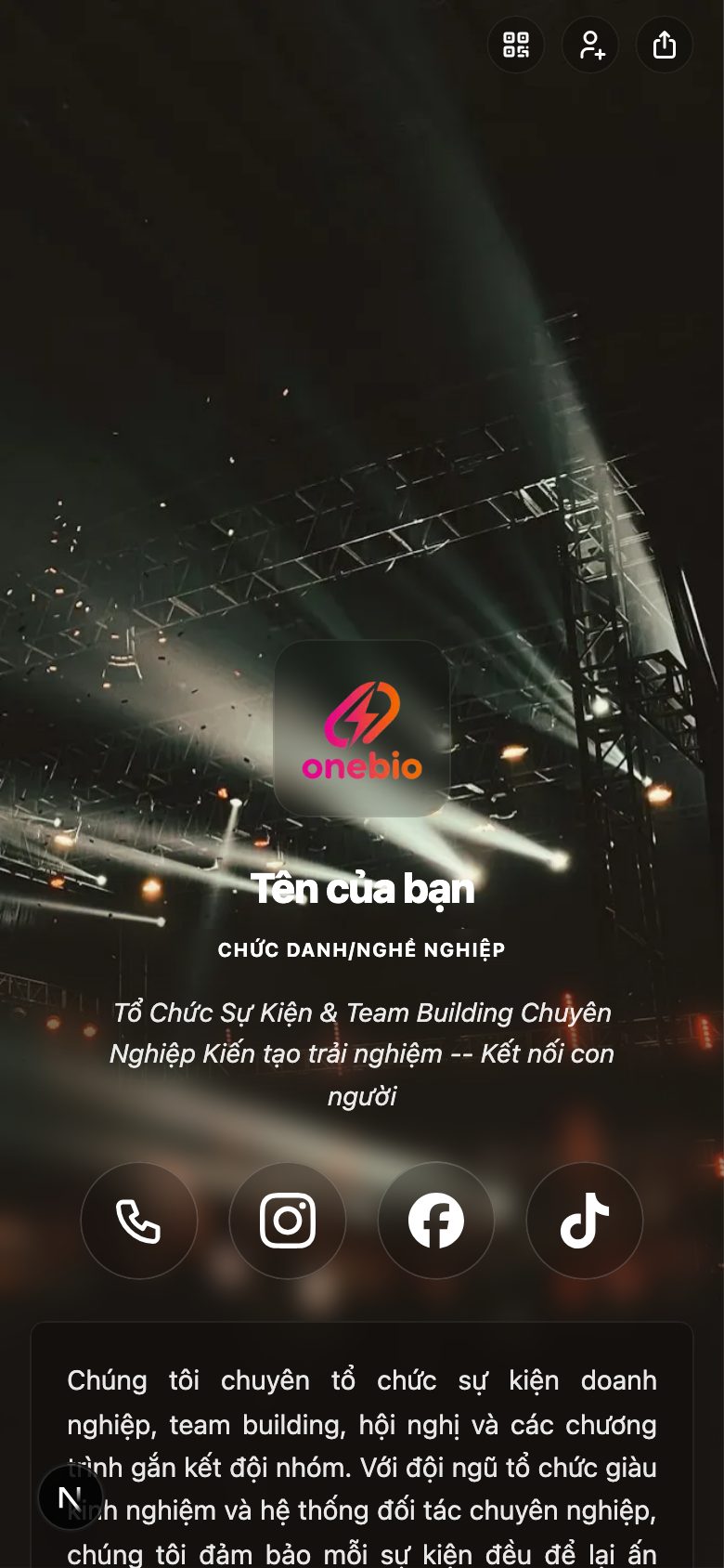 Tổ chức sự kiện & Team building