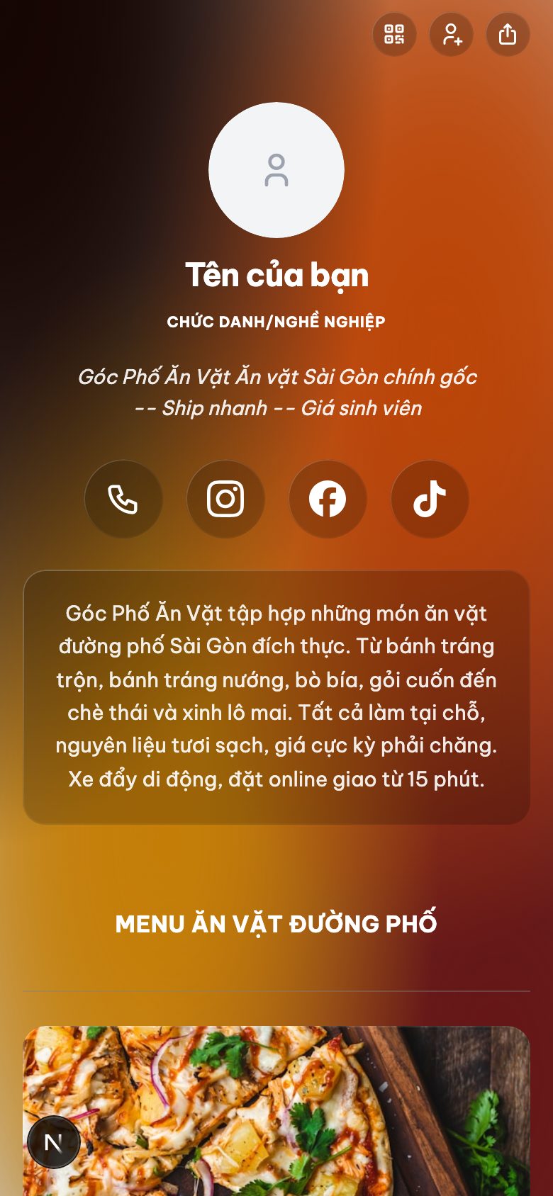 Góc Phố Ăn Vặt