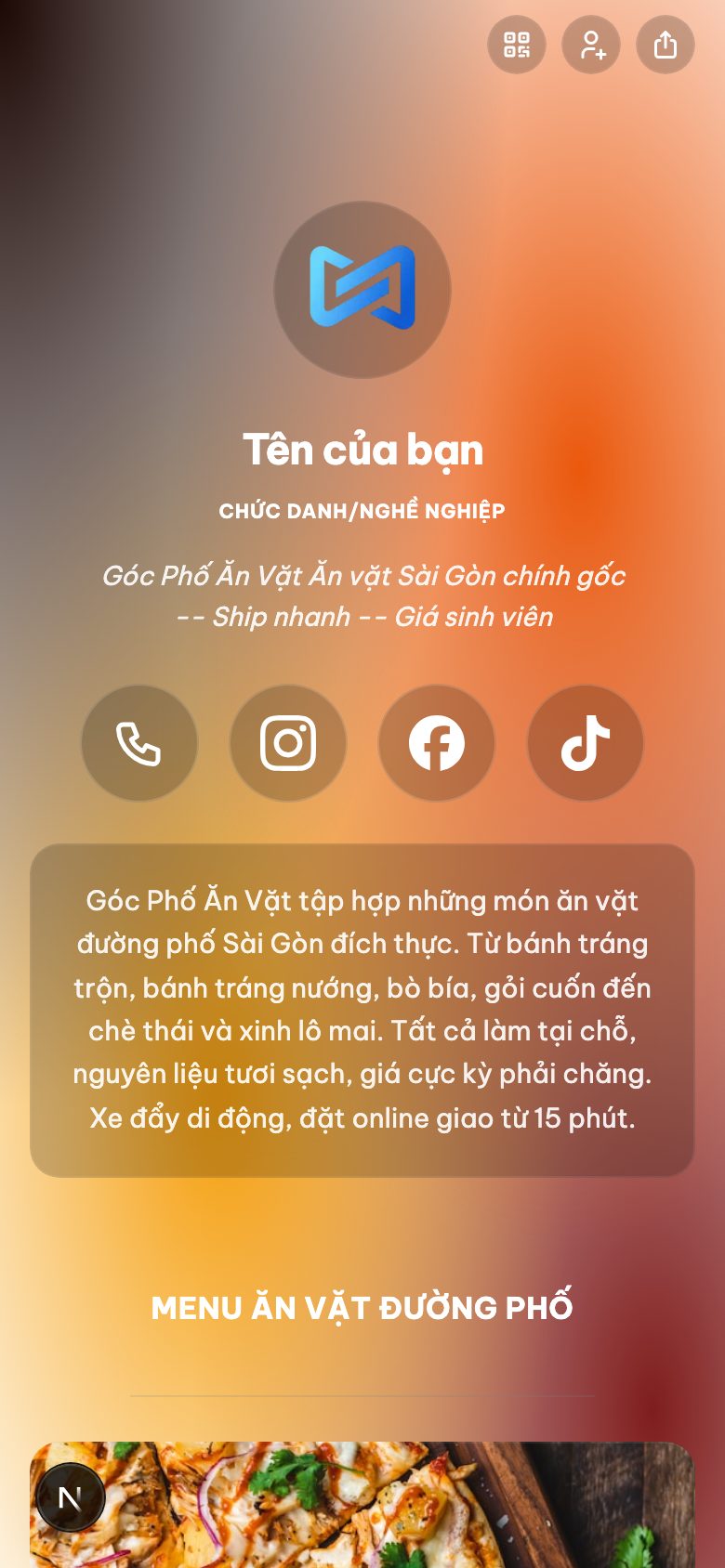 Góc Phố Ăn Vặt