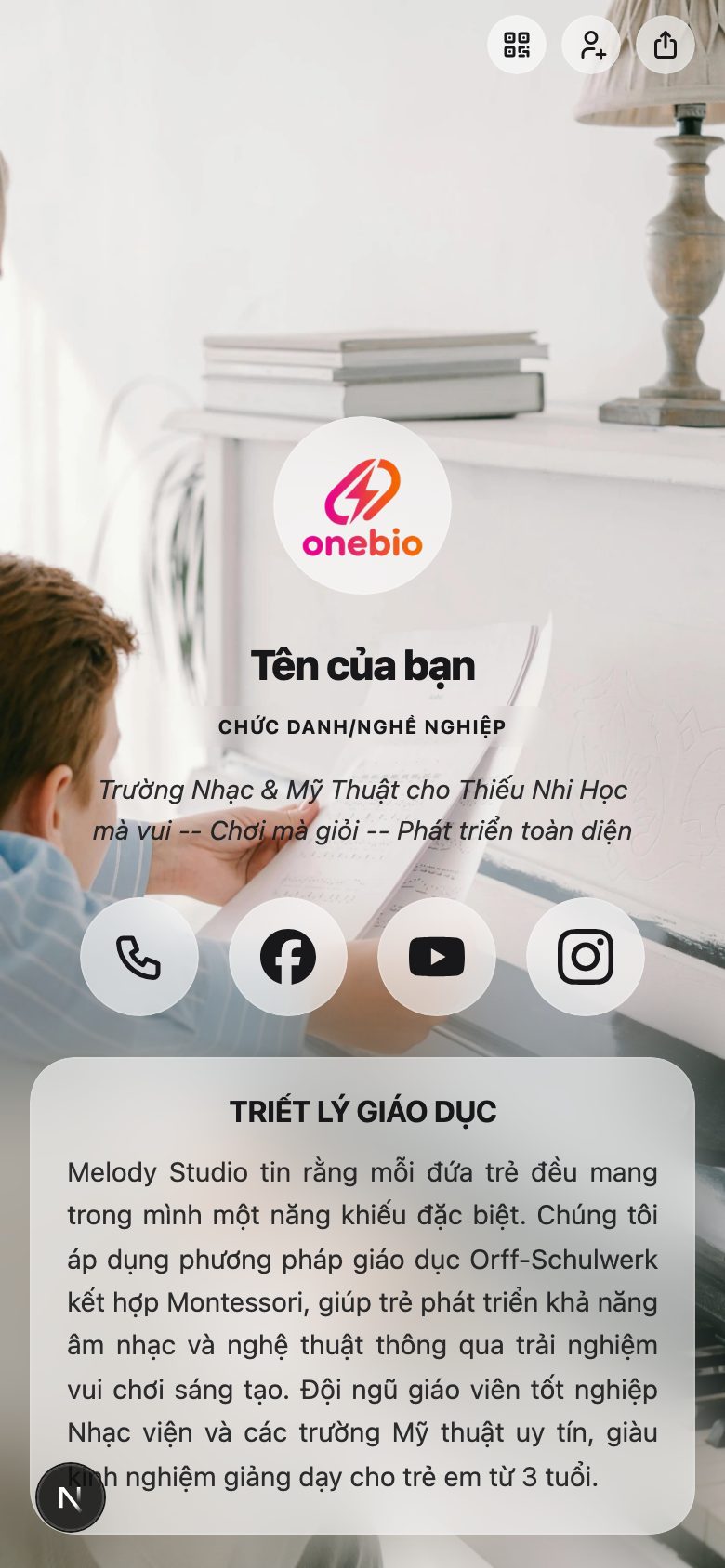 Trường nhạc/mỹ thuật thiếu nhi