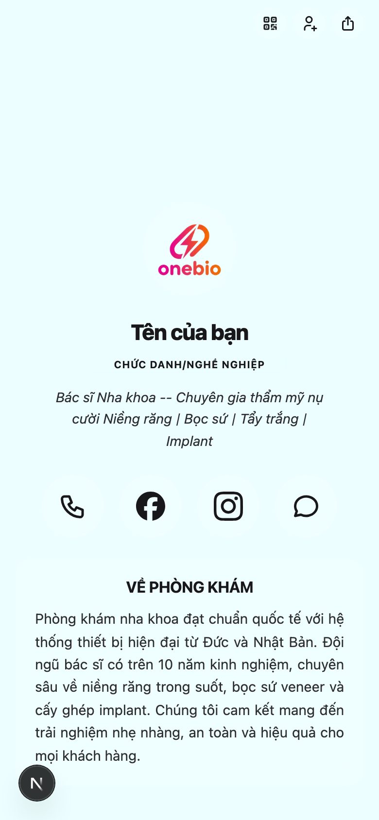 Bác sĩ nha khoa