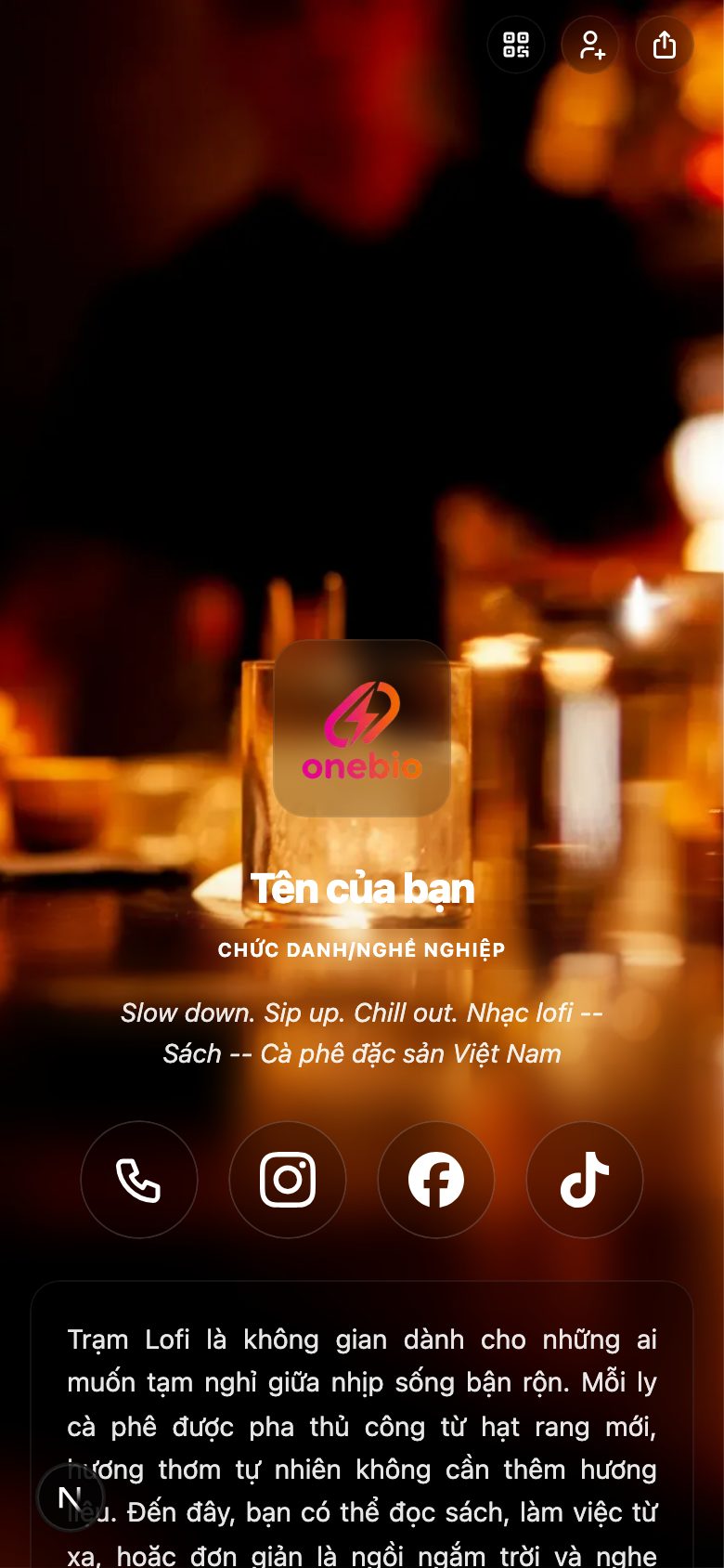 Quán cà phê chill / Acoustic