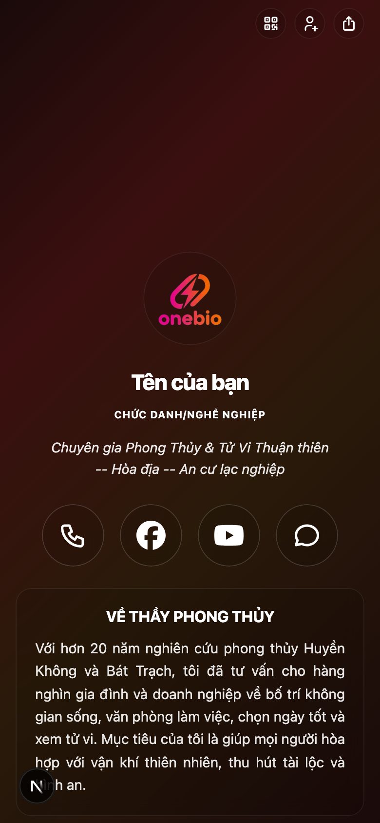 Chuyên gia phong thủy / Tử vi