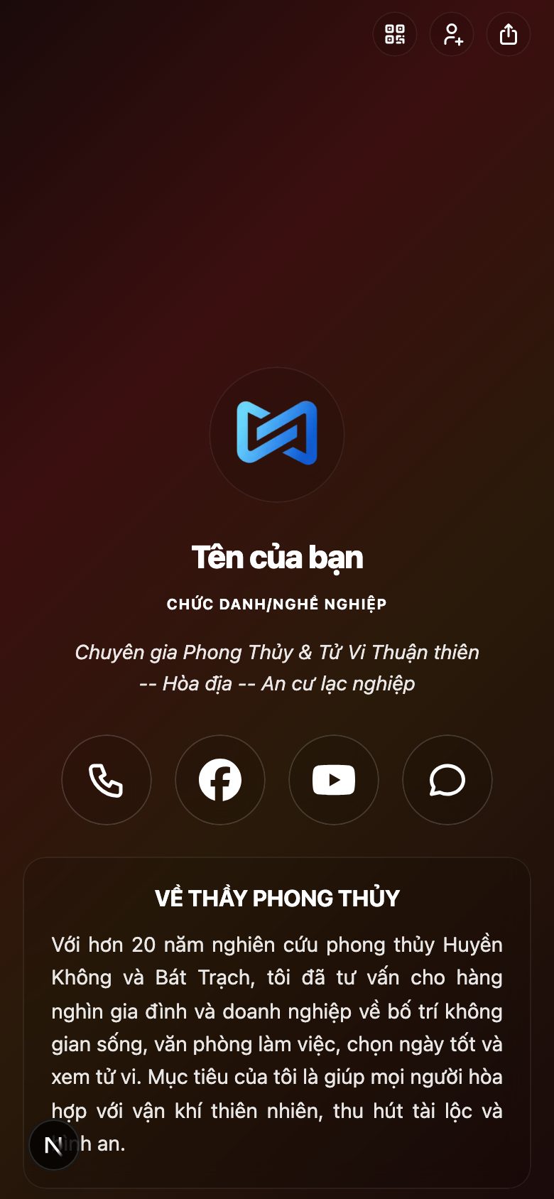 Chuyên gia phong thủy / Tử vi