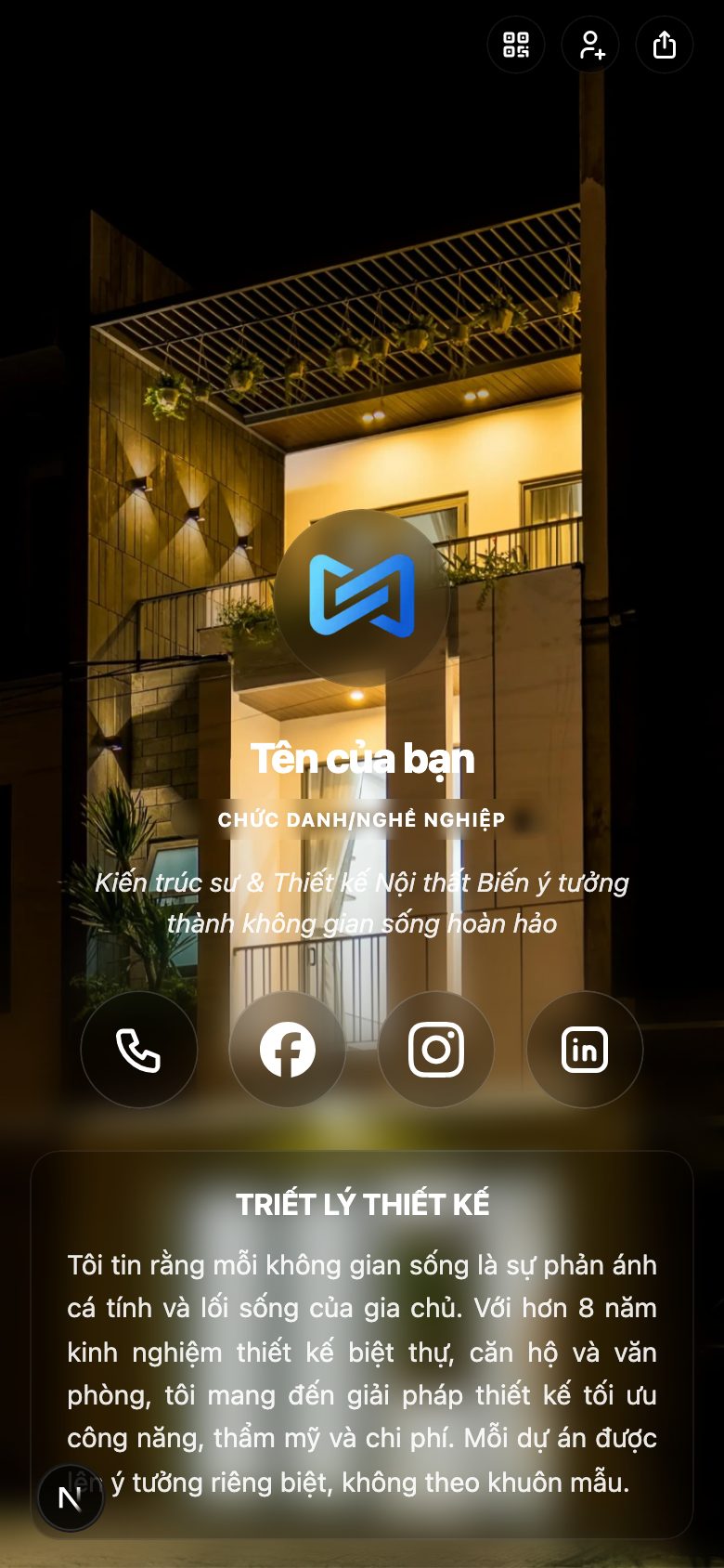 Kiến trúc sư / Thiết kế nội thất