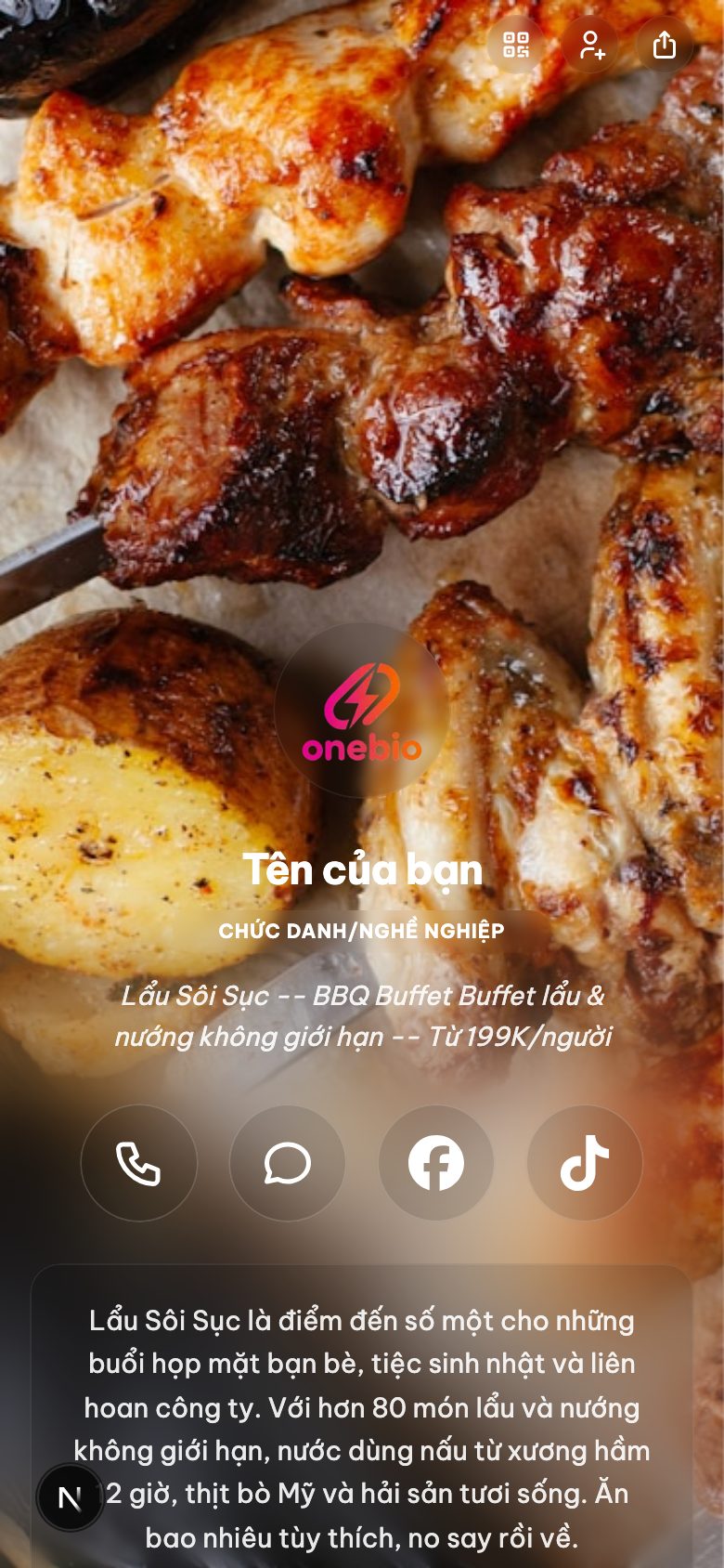Quán lẩu / BBQ buffet