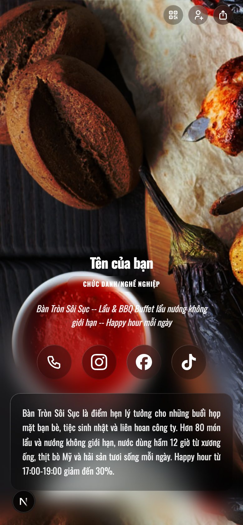 Bàn Tròn Sôi Sục