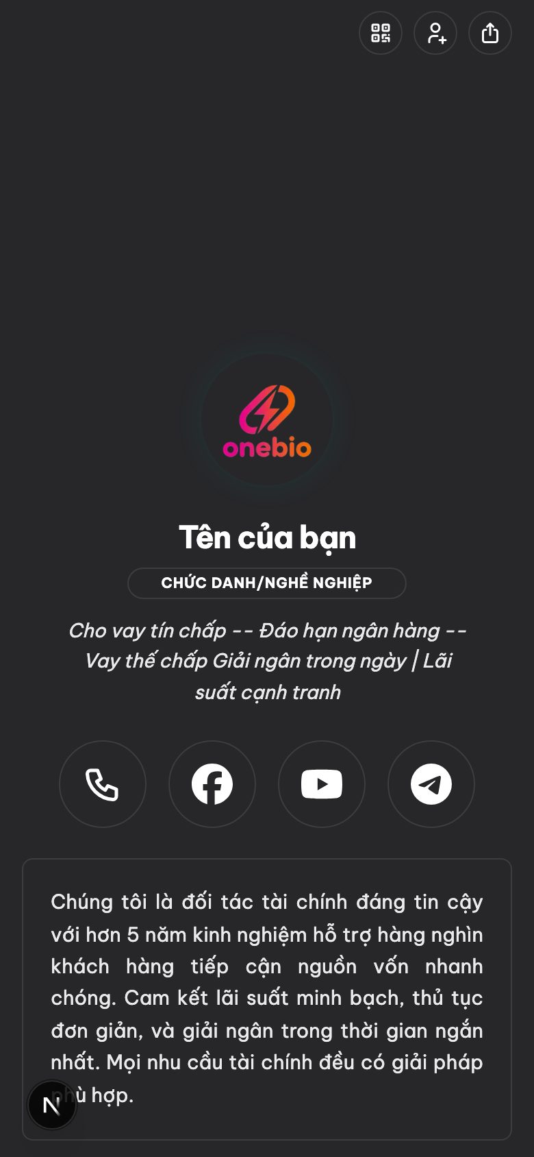 Dịch vụ tín dụng / Đáo hạn