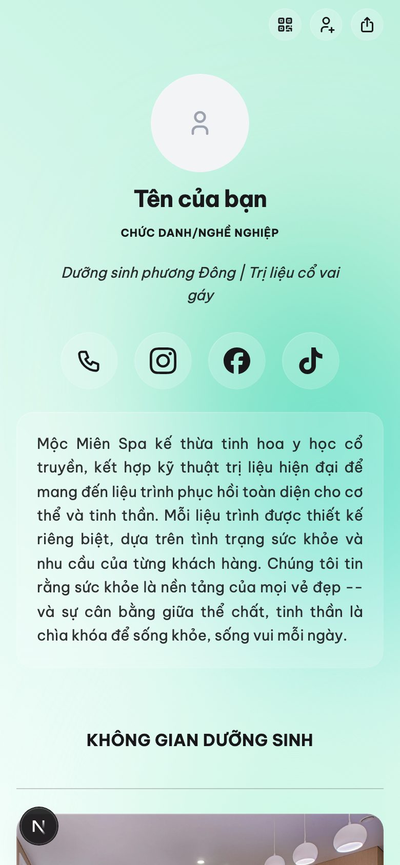 Mộc Miên Dưỡng Sinh