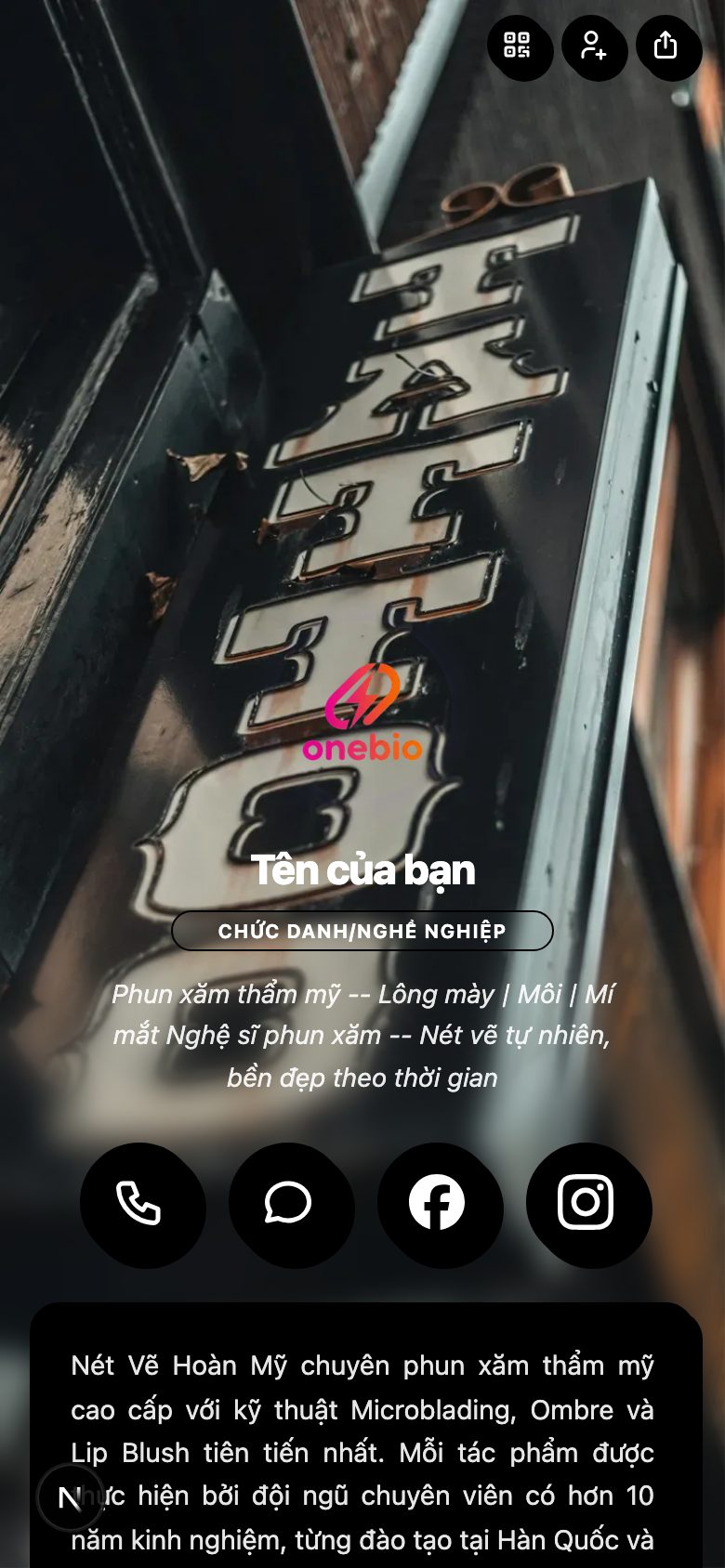 Phun xăm thẩm mỹ lông mày, môi, mí