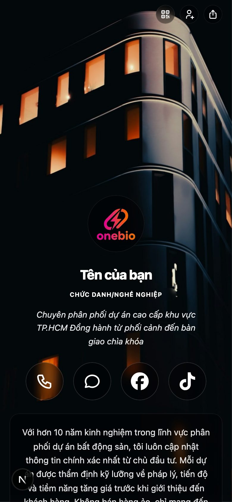 Sale BĐS giới thiệu dự án