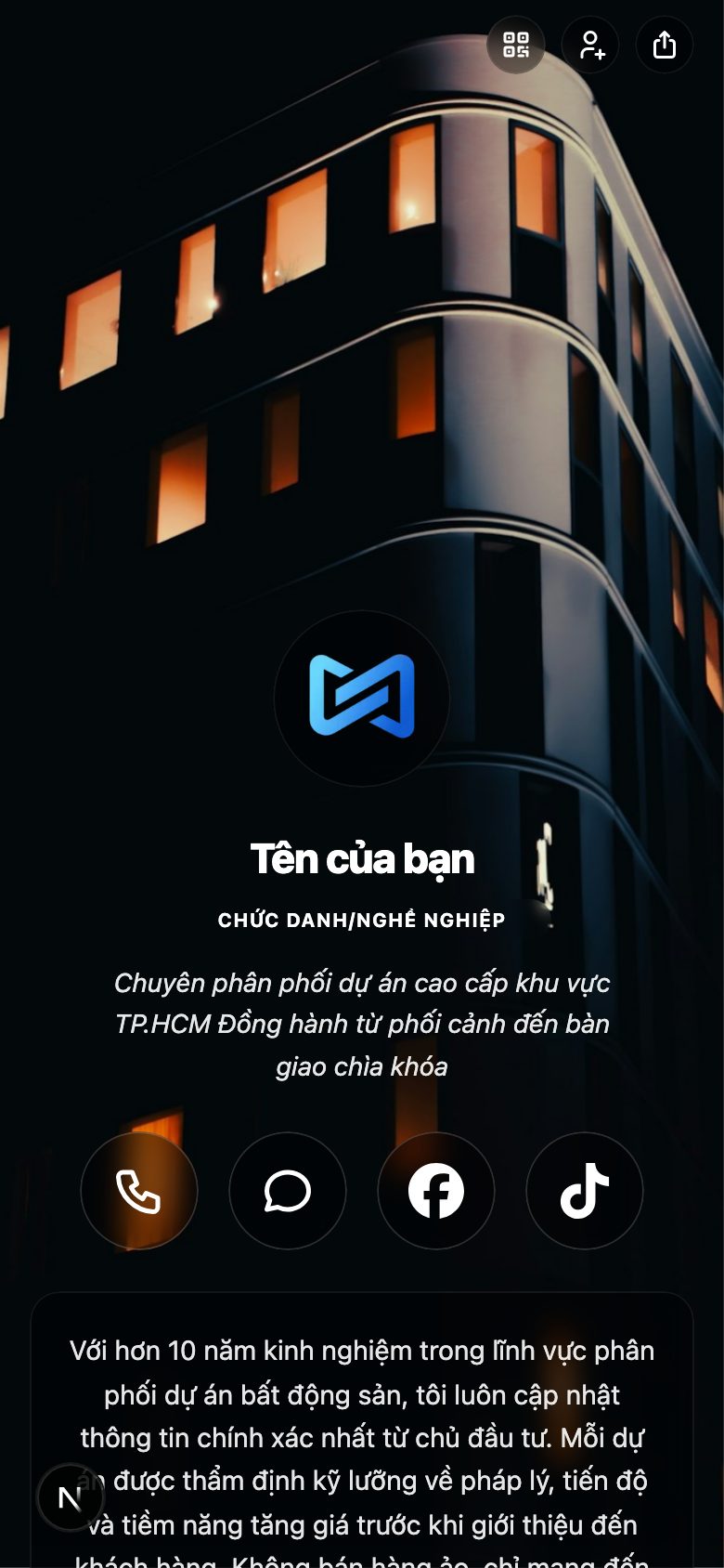 Tầm Nhìn Dự Án