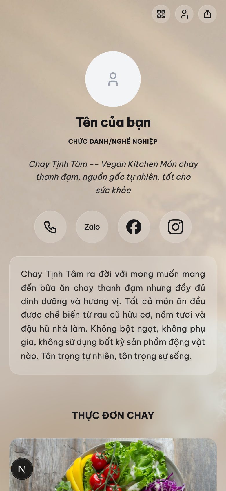 Chay Tịnh Tâm