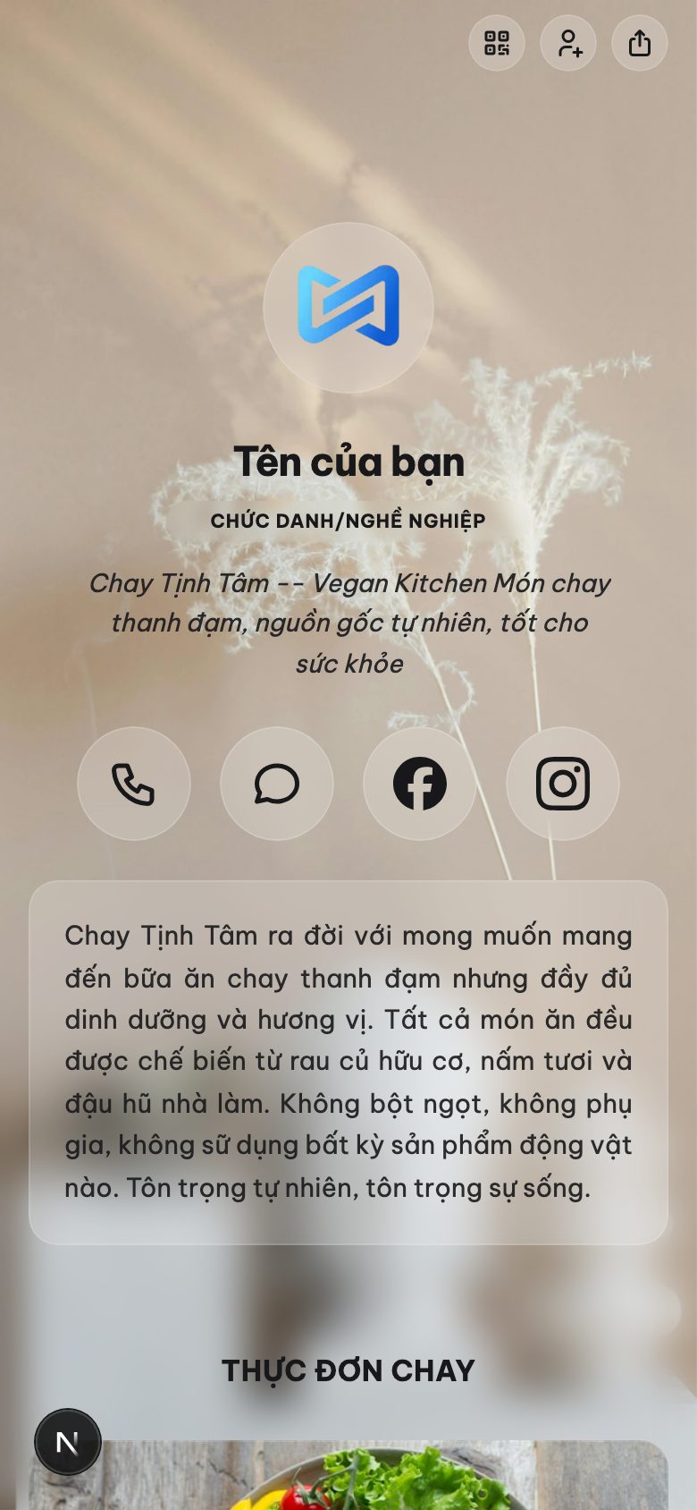 Chay Tịnh Tâm