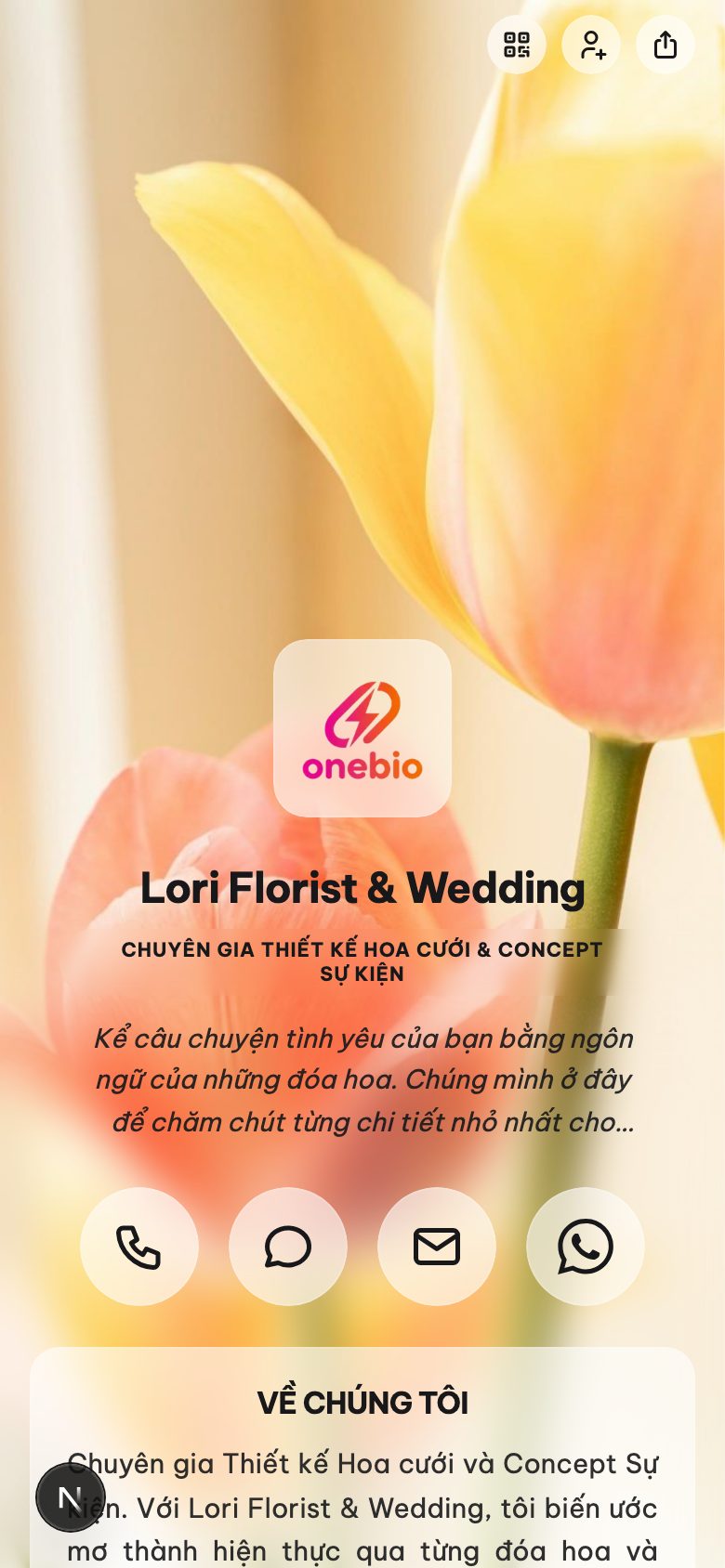 Dịch vụ hoa tươi