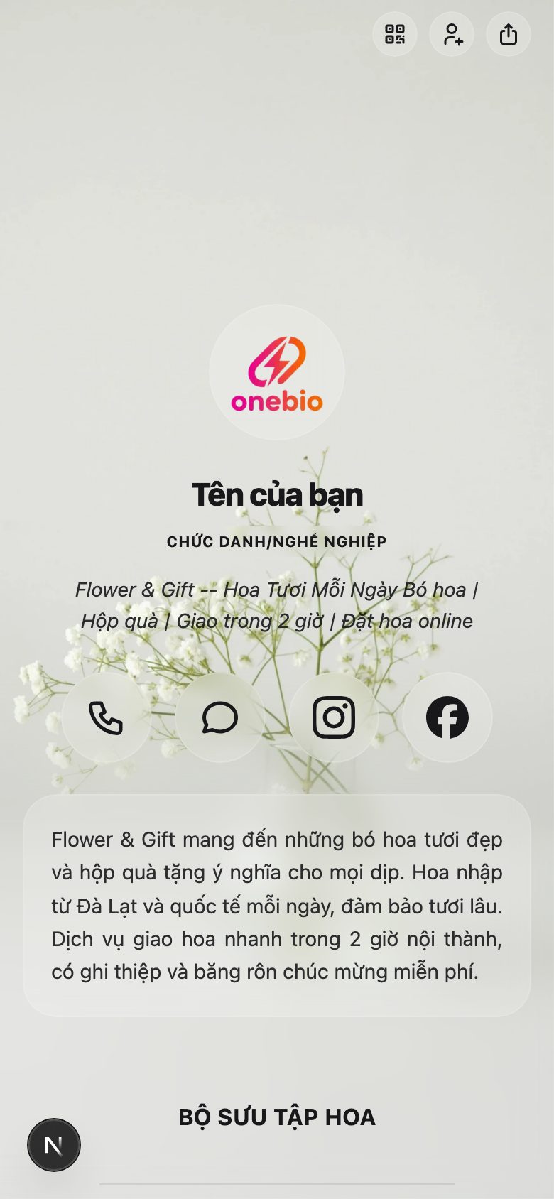 Shop hoa tươi & quà tặng