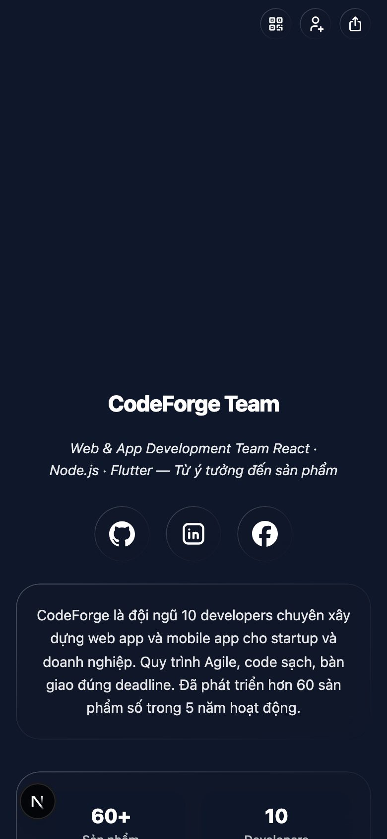 Đội Ngũ Phát Triển