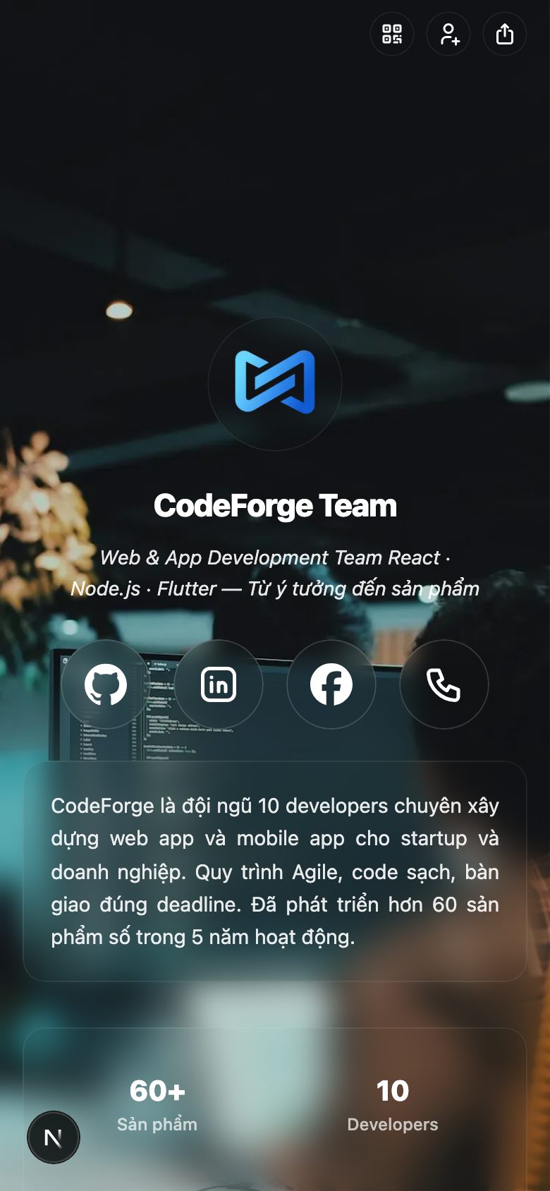 Đội Ngũ Phát Triển