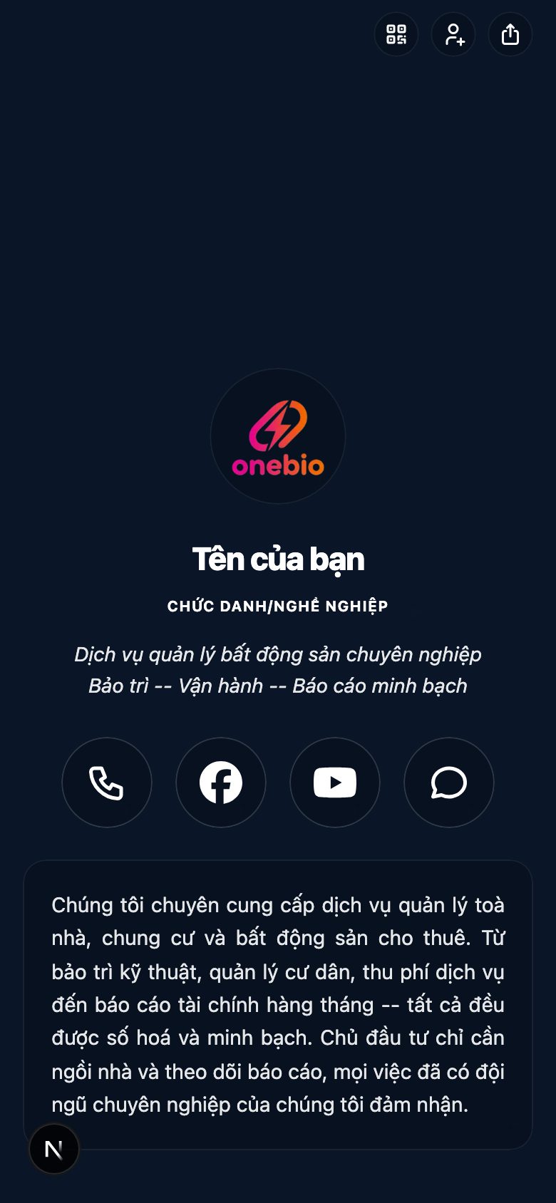 Quản lý toà nhà / Property Management