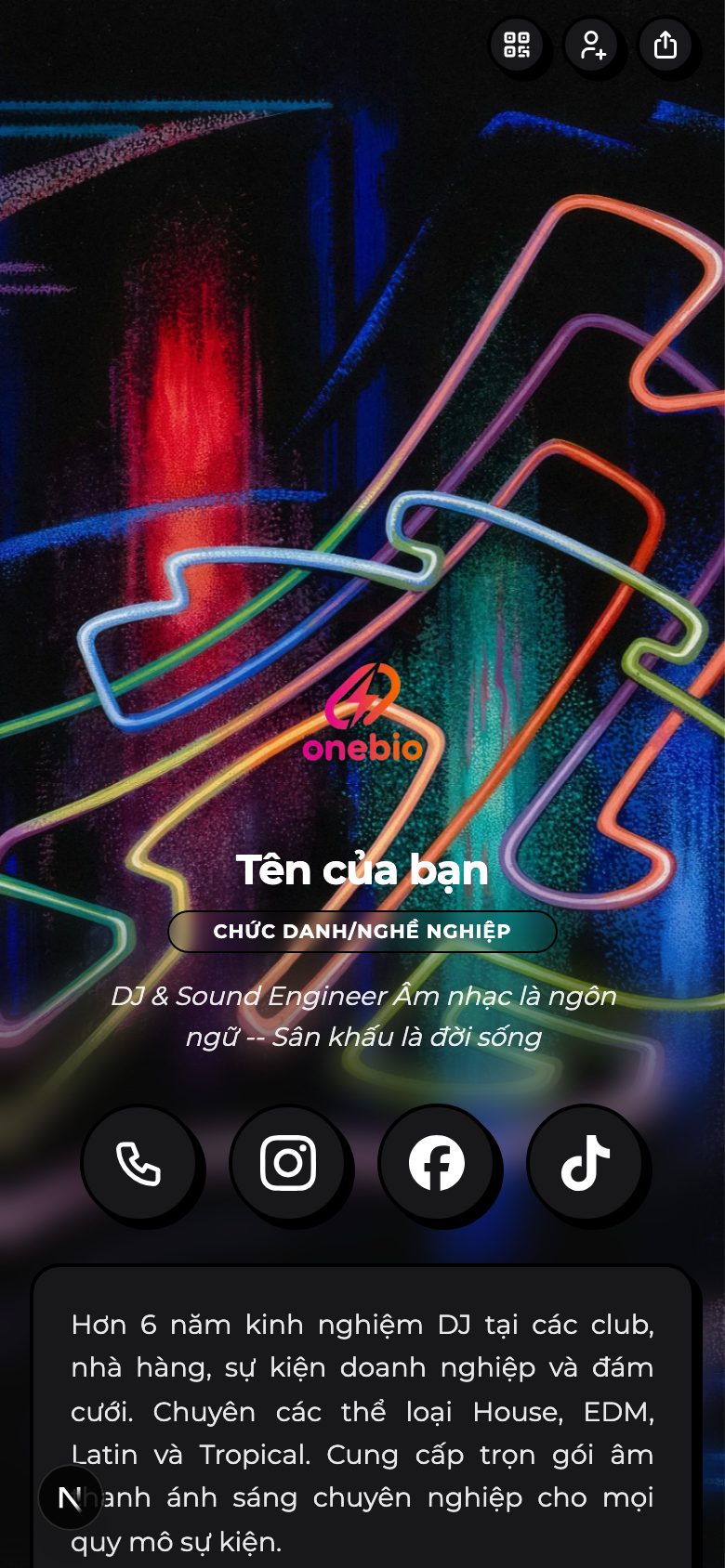 DJ & Âm thanh ánh sáng sự kiện