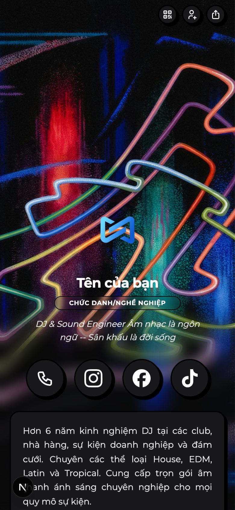 DJ & Âm thanh ánh sáng sự kiện