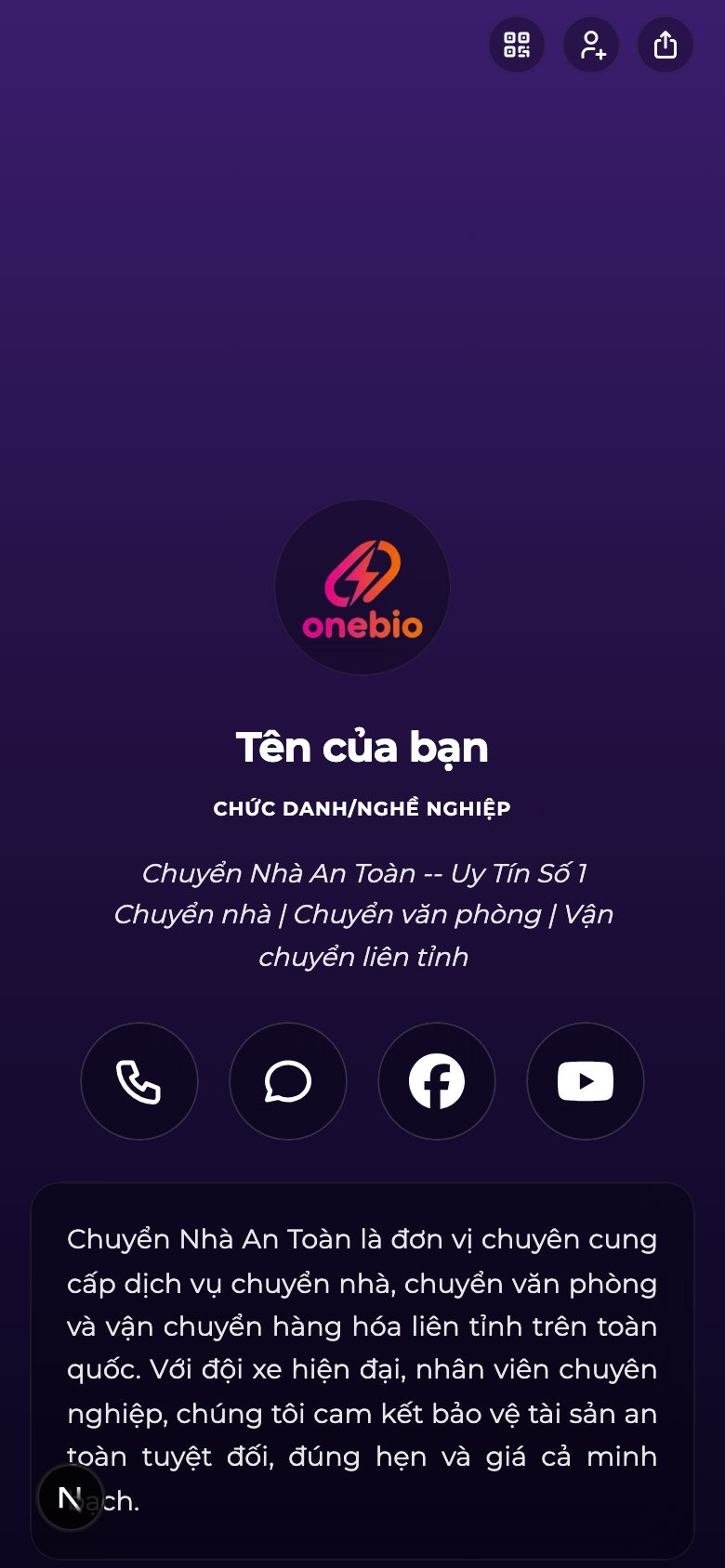 Dịch vụ vận chuyển / Chuyển nhà